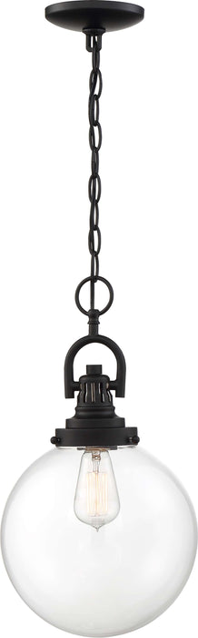 Pendant Nuvo 60-6673 Skyloft - 1 Light - Pendant Fixture - Aged Bronze Finish with Clear Glass Nuvo