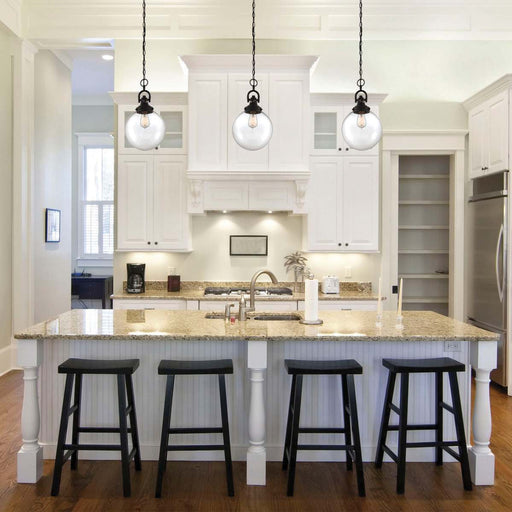 Pendant Nuvo 60-6673 Skyloft - 1 Light - Pendant Fixture - Aged Bronze Finish with Clear Glass Nuvo