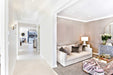 Sconce Nuvo 60-6687 Olmstead - 1 Light - Wall Sconce - Burnished Brass Finish with White Linen Shade Nuvo