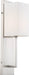 Sconce Nuvo 60-6691 Vesey - 1 Light - Wall Sconce - Brushed Nickel Finish with White Linen Shade Nuvo