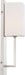 Sconce Nuvo 60-6691 Vesey - 1 Light - Wall Sconce - Brushed Nickel Finish with White Linen Shade Nuvo