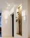 Sconce Nuvo 60-6691 Vesey - 1 Light - Wall Sconce - Brushed Nickel Finish with White Linen Shade Nuvo