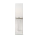 Sconce Nuvo 60-6691 Vesey - 1 Light - Wall Sconce - Brushed Nickel Finish with White Linen Shade Nuvo