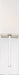 Sconce Nuvo 60-6693 Vesey - 1 Light - Wall Sconce - Polished Nickel Finish with White Linen Shade Nuvo