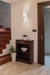 Sconce Nuvo 60-6693 Vesey - 1 Light - Wall Sconce - Polished Nickel Finish with White Linen Shade Nuvo
