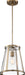 Pendant Nuvo 60-6697 Bruge - 1 Light - Pendant Fixture - Burnished Brass Finish with Clear Glass Nuvo