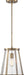 Pendant Nuvo 60-6697 Bruge - 1 Light - Pendant Fixture - Burnished Brass Finish with Clear Glass Nuvo