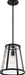 Pendant Nuvo 60-6699 Bruge - 1 Light - Pendant Fixture - Matte Black Finish with Clear Glass Nuvo