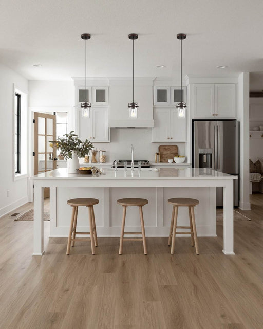 Mini Pendant Nuvo 60-6731 Antebellum - 1 Light - Mini Pendant Fixture - Mahogany Bronze Finish with Clear Glass Nuvo