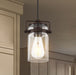 Mini Pendant Nuvo 60-6731 Antebellum - 1 Light - Mini Pendant Fixture - Mahogany Bronze Finish with Clear Glass Nuvo