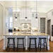 Mini Pendant Nuvo 60-6732 Antebellum - 1 Light - Mini Pendant Fixture - Matte Black Finish with Clear Glass Nuvo