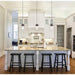 Mini Pendant Nuvo 60-6732 Antebellum - 1 Light - Mini Pendant Fixture - Matte Black Finish with Clear Glass Nuvo