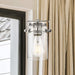 Mini Pendant Nuvo 60-6734 Antebellum - 1 Light - Mini Pendant Fixture - Polished Nickel with Clear Glass - Polished Nickel Finish Nuvo