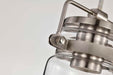 Mini Pendant Nuvo 60-6736 Antebellum - 1 Light - Mini Pendant Fixture - Brushed Nickel Finish with Clear Glass Nuvo