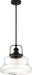 Pendant Nuvo 60-6759 Basel - 1 Light - Pendant Fixture - Aged Bronze Finish with Clear Glass Nuvo