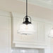 Pendant Nuvo 60-6759 Basel - 1 Light - Pendant Fixture - Aged Bronze Finish with Clear Glass Nuvo
