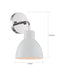 Vanity Nuvo 60-6781 Sloan - 1 Light - Vanity - Polished Nickel Finish with Matte White Shade Nuvo