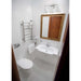 Vanity Nuvo 60-6783 Sloan - 3 Light - Vanity - Polished Nickel Finish with Matte White Shade Nuvo