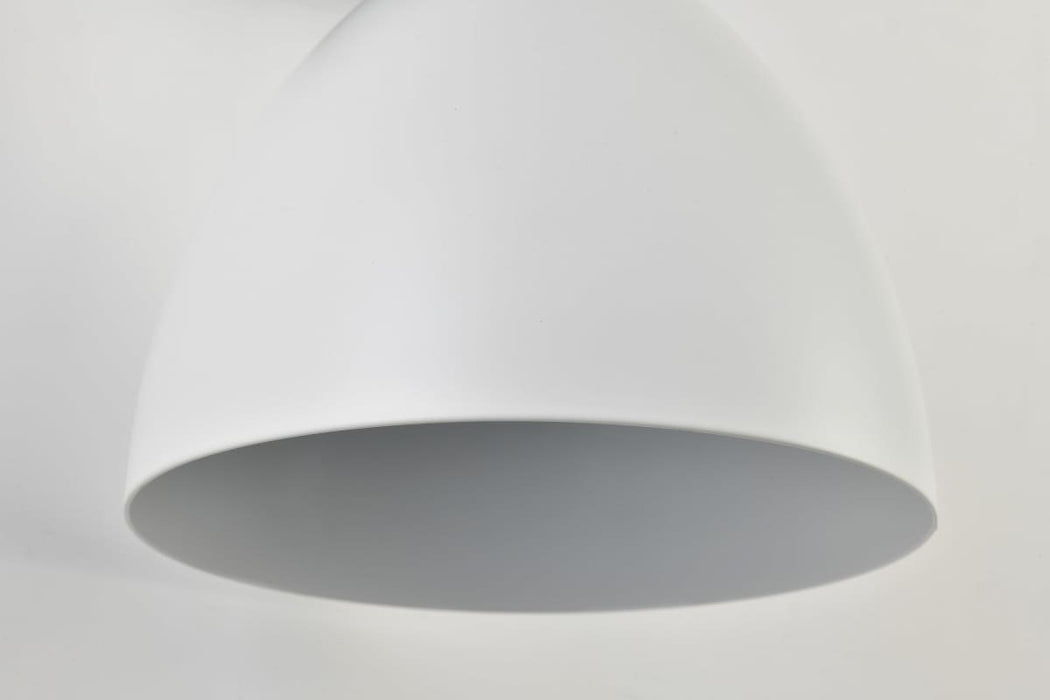 Vanity Nuvo 60-6784 Sloan - 1 Light - Vanity - Matte Black Finish with White Shade Nuvo