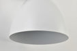 Vanity Nuvo 60-6784 Sloan - 1 Light - Vanity - Matte Black Finish with White Shade Nuvo
