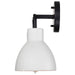 Vanity Nuvo 60-6785 Sloan - 2 Light - Vanity - Matte Black Finish with White Shade Nuvo