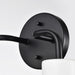 Vanity Nuvo 60-6785 Sloan - 2 Light - Vanity - Matte Black Finish with White Shade Nuvo