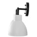 Vanity Nuvo 60-6786 Sloan - 3 Light - Vanity - Matte Black Finish with White Shade Nuvo