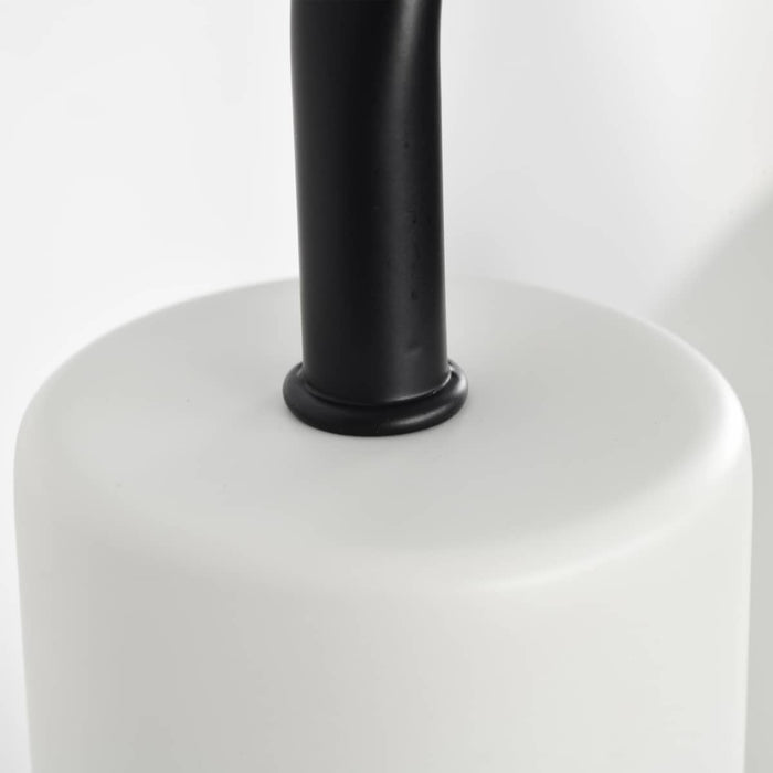 Vanity Nuvo 60-6786 Sloan - 3 Light - Vanity - Matte Black Finish with White Shade Nuvo