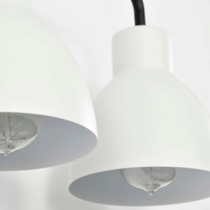 Vanity Nuvo 60-6786 Sloan - 3 Light - Vanity - Matte Black Finish with White Shade Nuvo