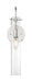 Sconce Nuvo 60-6865 Spyglass - 1 Light - Wall Sconce Fixture - Polished Nickel Finish with Clear Glass Nuvo