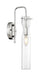 Sconce Nuvo 60-6865 Spyglass - 1 Light - Wall Sconce Fixture - Polished Nickel Finish with Clear Glass Nuvo