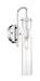 Sconce Nuvo 60-6865 Spyglass - 1 Light - Wall Sconce Fixture - Polished Nickel Finish with Clear Glass Nuvo