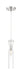 Mini Pendant Nuvo 60-6866 Spyglass - 1 Light - Mini Pendant Fixture - Polished Nickel Finish with Clear Glass Nuvo