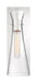 Mini Pendant Nuvo 60-6868 Bahari - 1 Light - Mini Pendant Fixture - Polished Nickel Finish with Clear Glass Nuvo