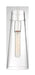 Mini Pendant Nuvo 60-6870 Alondra - 1 Light - Mini Pendant Fixture - Polished Nickel Finish with Clear Glass Nuvo