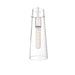 Mini Pendant Nuvo 60-6870 Alondra - 1 Light - Mini Pendant Fixture - Polished Nickel Finish with Clear Glass Nuvo