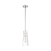 Mini Pendant Nuvo 60-6870 Alondra - 1 Light - Mini Pendant Fixture - Polished Nickel Finish with Clear Glass Nuvo