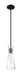Mini Pendant Nuvo 60-6878 Bahari - 1 Light - Mini Pendant Fixture - Black Finish with Clear Glass Nuvo