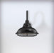 Sconce Nuvo 60-7002 Newbridge - 1 Light - Large Outdoor Wall Sconce Fixture - Gloss Black Finish with Silver and Textured Black Accents Nuvo