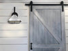 Sconce Nuvo 60-7022 Newbridge - 1 Light - Large Outdoor Wall Sconce Fixture - Gloss White Finish with Textured Black Accents Nuvo