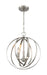 Pendant Nuvo 60-7047 Pendleton - 3 Light - Pendant Fixture - Brushed Nickel Finish Nuvo