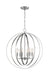 Pendant Nuvo 60-7048 Pendleton - 6 Light - Pendant Fixture - Brushed Nickel Finish Nuvo