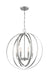 Pendant Nuvo 60-7048 Pendleton - 6 Light - Pendant Fixture - Brushed Nickel Finish Nuvo