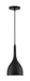 Pendant Nuvo 60-7086 Bellcap - 1 Light - Small Pendant Fixture - Matte Black Finish Nuvo