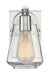 Vanity Nuvo 60-7111 Skybridge - 1 Light - Vanity Fixture - Brushed Nickel Finish with Clear Glass Nuvo