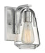 Vanity Nuvo 60-7111 Skybridge - 1 Light - Vanity Fixture - Brushed Nickel Finish with Clear Glass Nuvo