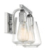 Vanity Nuvo 60-7112 Skybridge - 2 Light - Vanity Fixture - Brushed Nickel Finish with Clear Glass Nuvo