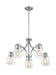 Chandelier Nuvo 60-7115 Skybridge - 5 Light - Chandelier Fixture - Brushed Nickel Finish with Clear Glass Nuvo