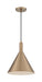 Pendant Nuvo 60-7118 Lightcap - 1 Light - Large Pendant Fixture - Burnished Brass Finish Nuvo