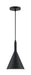 Pendant Nuvo 60-7127 Lightcap - 1 Light - Small Pendant Fixture - Matte Black Finish Nuvo